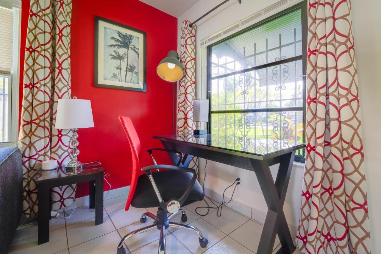 Beach Chairs, Good Kitchen, Strong Wifi On 14Th Ave 포트 로더데일 외부 사진